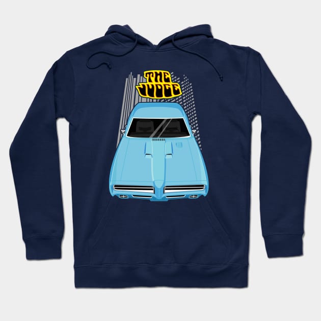 GTO The Judge - Bright Blue Hoodie by V8social